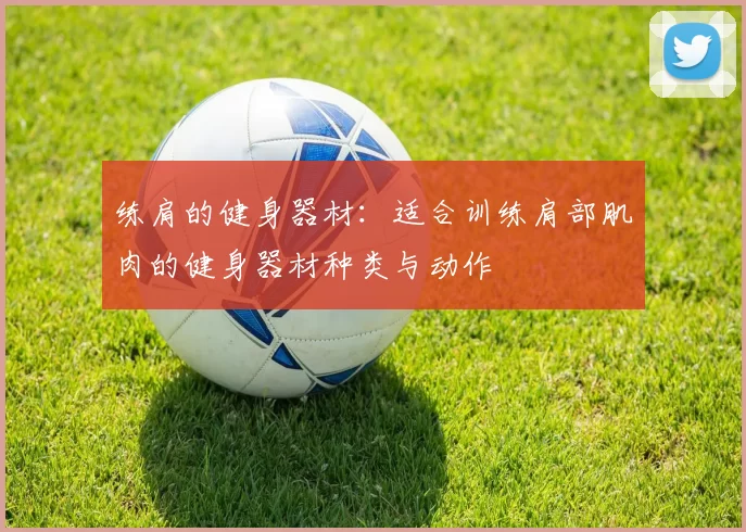 练肩的健身器材：适合训练肩部肌肉的健身器材种类与动作
