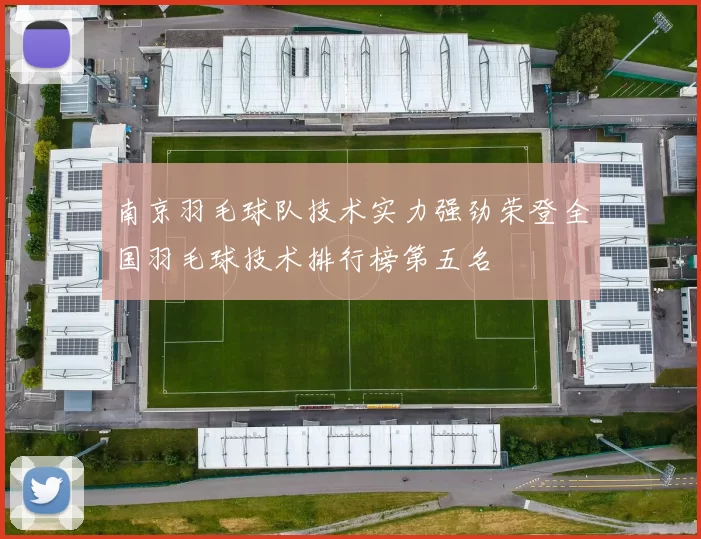 南京羽毛球队技术实力强劲荣登全国羽毛球技术排行榜第五名