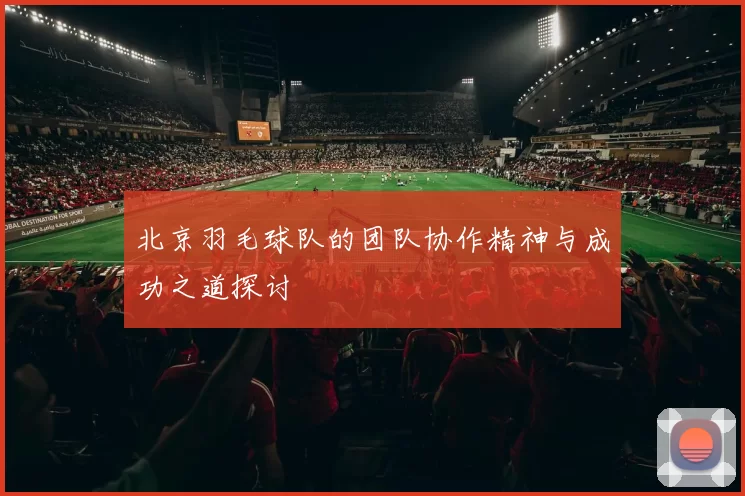 北京羽毛球队的团队协作精神与成功之道探讨